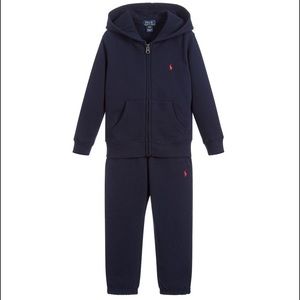 NAVY POLO TRACKSUIT